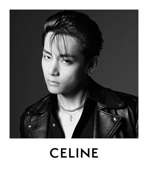 V of BTS Fronts Celine Ad: The Epitome of Rock 'n' 